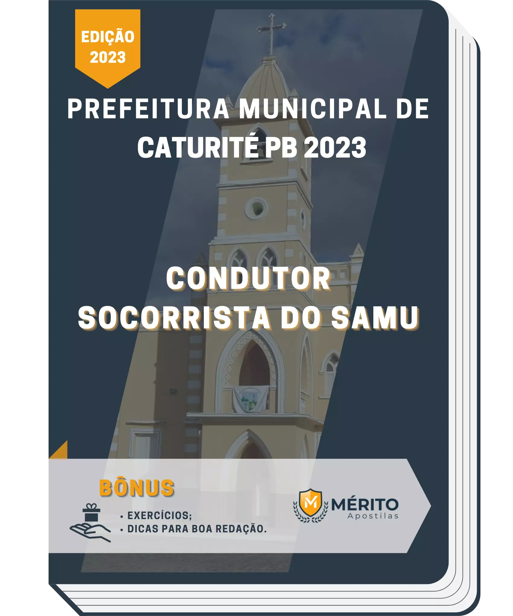 Apostila Condutor Socorrista Do Samu Prefeitura de Caturité PB 2023