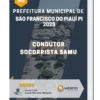 Apostila Condutor Socorrista SAMU Prefeitura de São Francisco do Piauí PI 2023