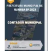Apostila Contador Municipal Prefeitura de Guariba SP 2023