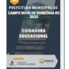 Apostila Cuidadora Educacional Prefeitura de Campo Novo de Rondônia RO 2023