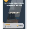 Apostila Enfermeiro Prefeitura de Bodoquena MS 2023