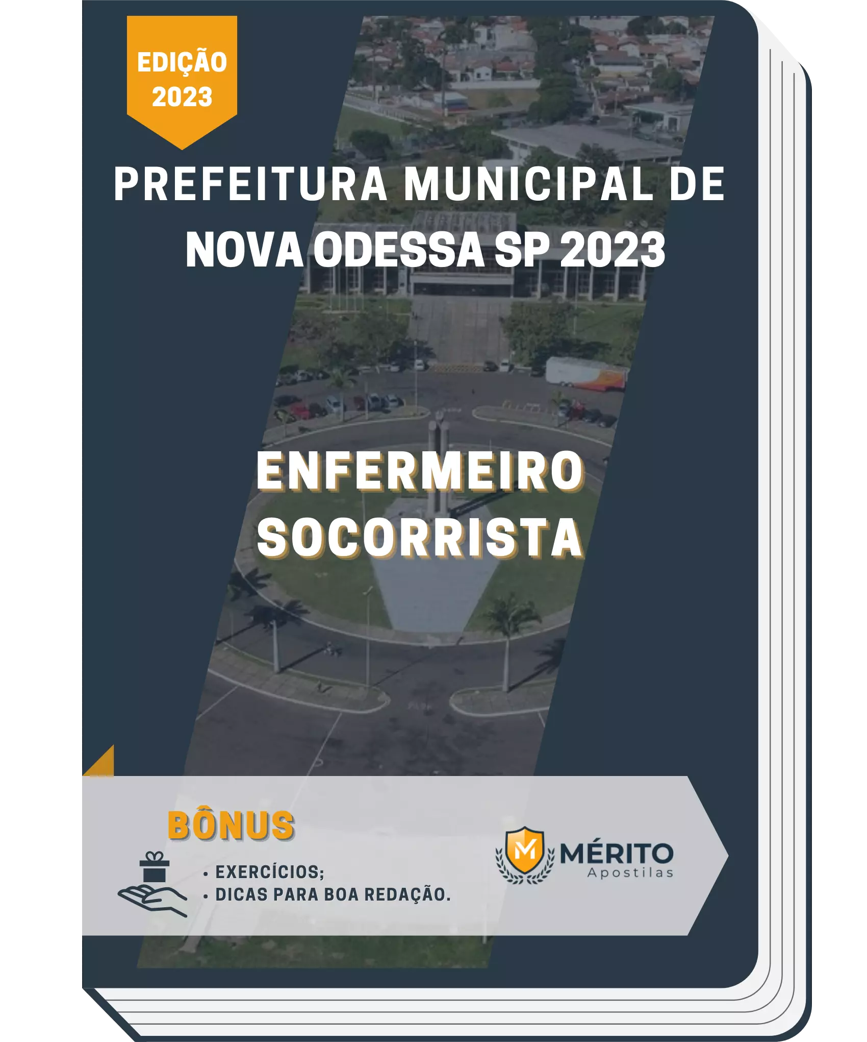 Apostila Enfermeiro Socorrista Prefeitura de Nova Odessa SP 2023