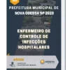 Apostila Enfermeiro de Controle de Infecções Hospitalares Prefeitura de Nova Odessa SP 2023
