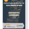 Apostila Engenheiro Agrônomo Prefeitura de Nova Odessa SP 2023