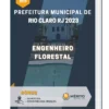 Apostila Engenheiro Florestal Prefeitura de Rio Claro RJ 2023