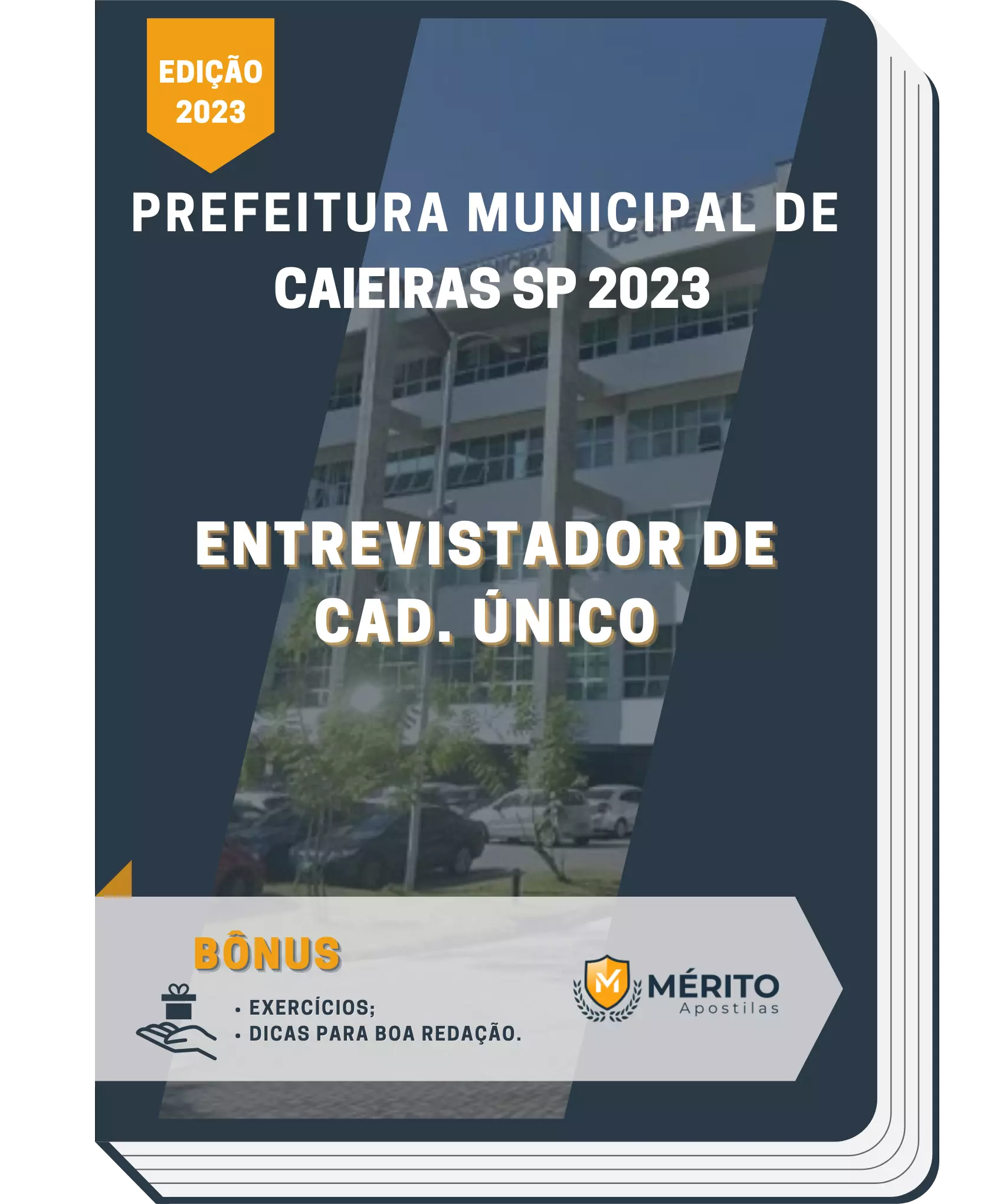 Apostila Entrevistador De Cad. Único Prefeitura de Caieiras SP 2023