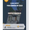 Apostila Escriturário Concurso Piratininga SP 2023
