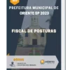 Apostila Fiscal De Posturas Prefeitura de Oriente SP 2023