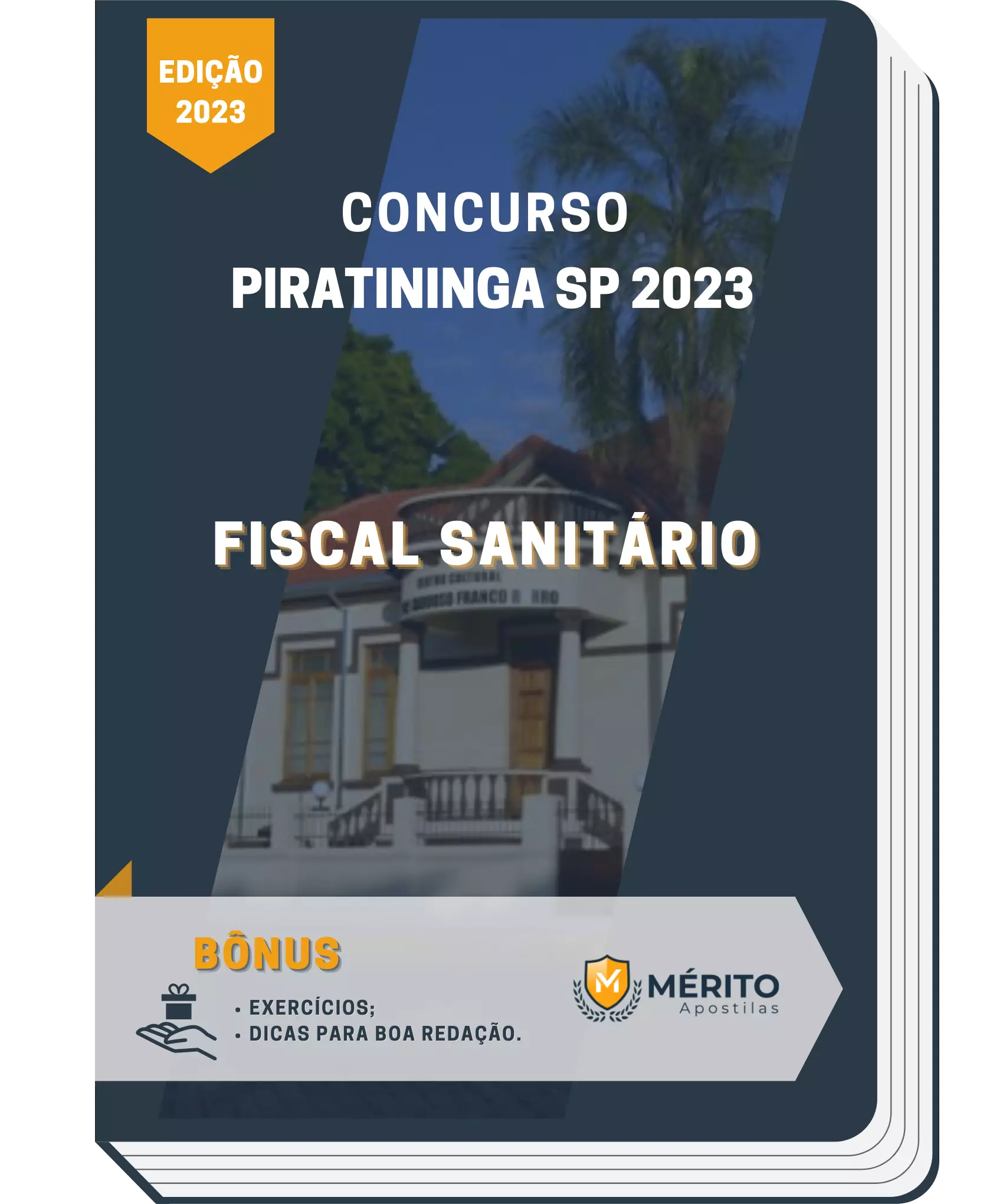 Apostila Fiscal Sanitário Concurso Piratininga SP 2023