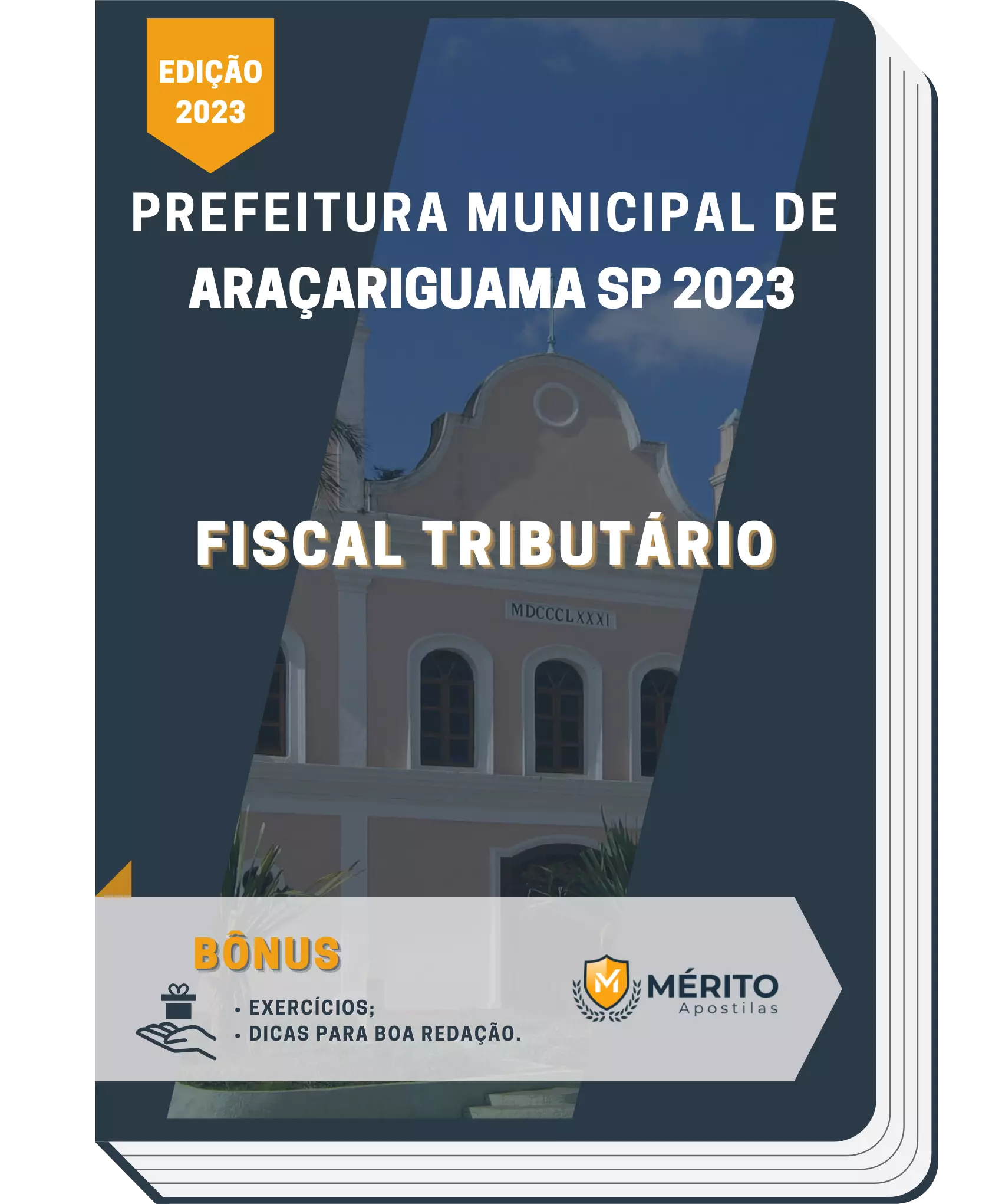 Apostila Fiscal Tributário Prefeitura de Araçariguama SP 2023