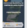 Apostila Fisioterapeuta Prefeitura de Campina da Lagoa PR 2023