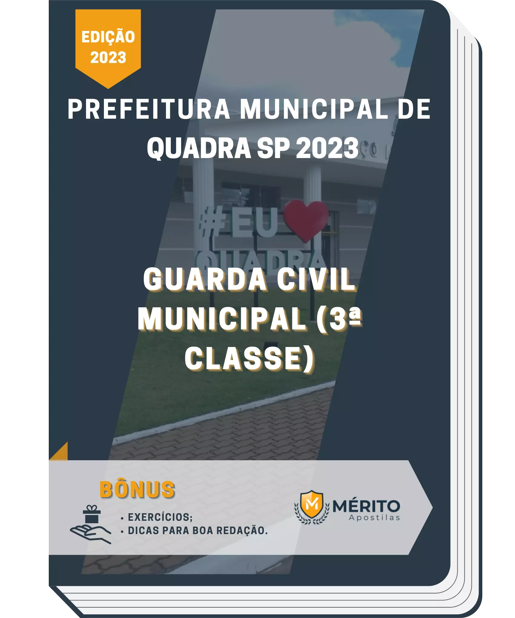 Apostila Guarda Civil Municipal 3ª Classe Prefeitura de Quadra SP 2023