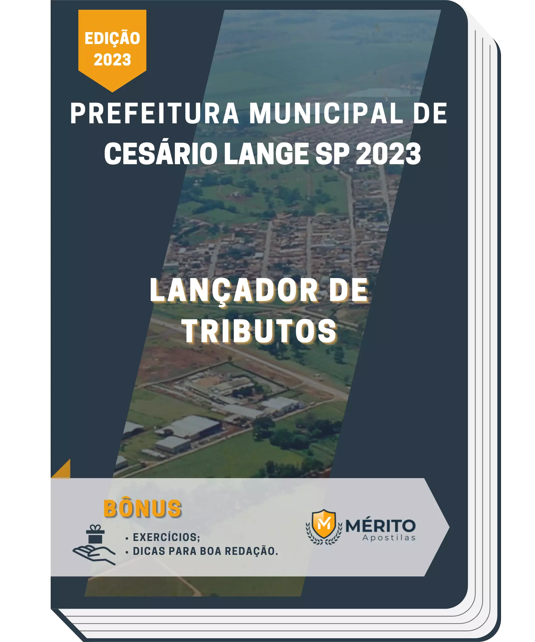 Apostila Lançador de Tributos Prefeitura de Cesário Lange SP 2023