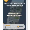 Apostila Mecânico De Máquina Pesada Prefeitura de Santo André SP 2023
