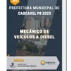 Apostila Mecânico De Veículos a Diesel Prefeitura de Cascavel PR 2023