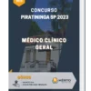 Apostila Médico Clínico Geral Concurso Piratininga SP 2023