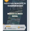 Apostila Médico Clínico Geral Prefeitura de Guarapari ES 2023