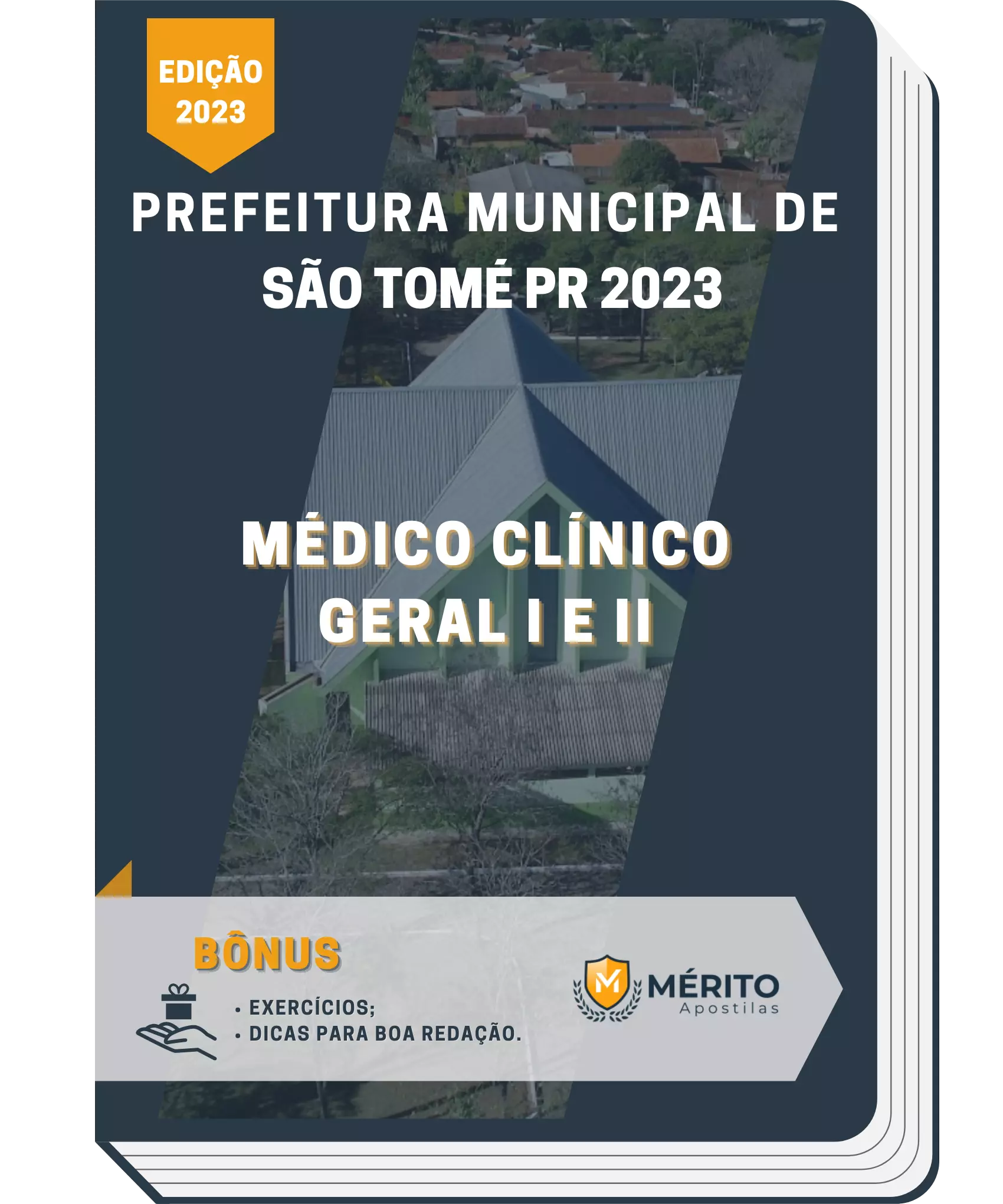 Apostila Médico Clínico Geral I e II Prefeitura de São Tomé PR 2023