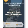 Apostila Médico Clínico Geral Plantonista Prefeitura de Tijucas SC 2023