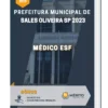 Apostila Médico ESF Prefeitura de Sales Oliveira SP 2023