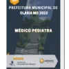 Apostila Médico Pediatra Prefeitura de Olaria MG 2023