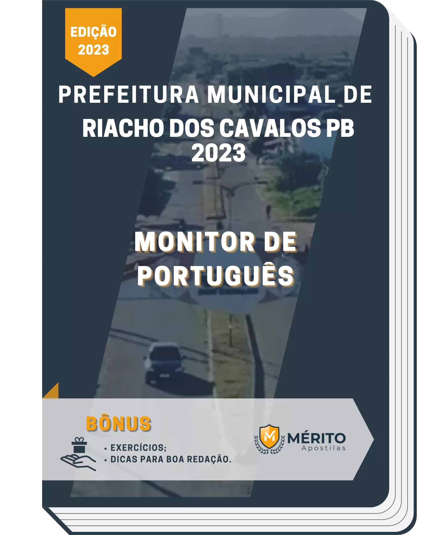 Apostila Monitor De Português Prefeitura de Riacho dos Cavalos PB 2023