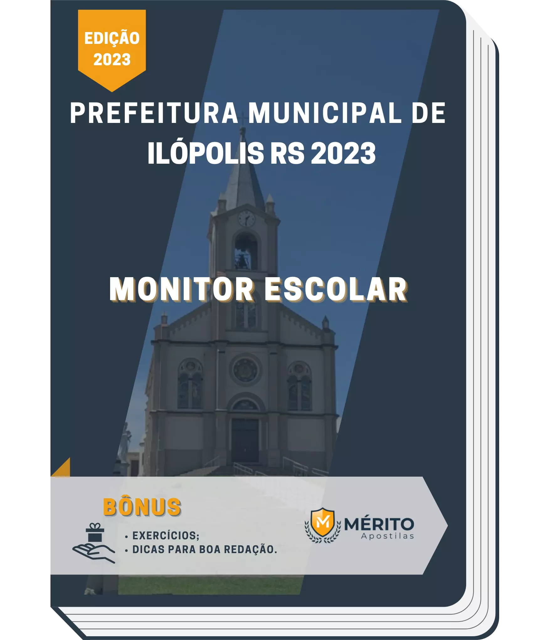 Apostila Monitor Escolar Prefeitura de Ilópolis RS 2023