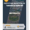 Apostila Motorista Prefeitura de Tangará da Serra MT 2023