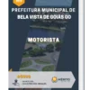 Apostila Motorista Prefeitura de Bela Vista de Goiás GO 2023