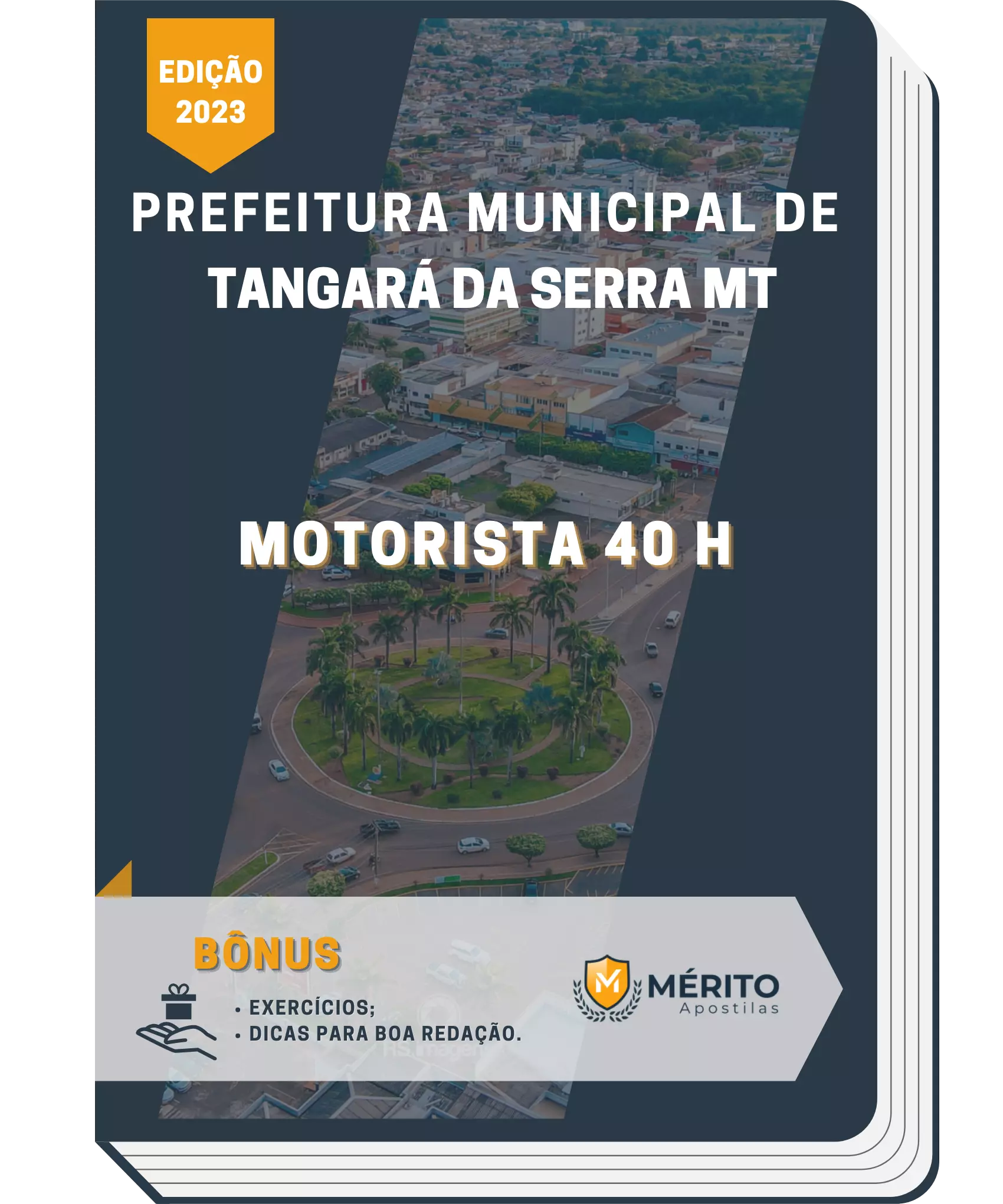 Apostila Motorista 40 H Prefeitura de Tangará da Serra MT 2023