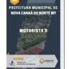 Apostila Motorista D Prefeitura de Nova Canaã do Norte MT 2023