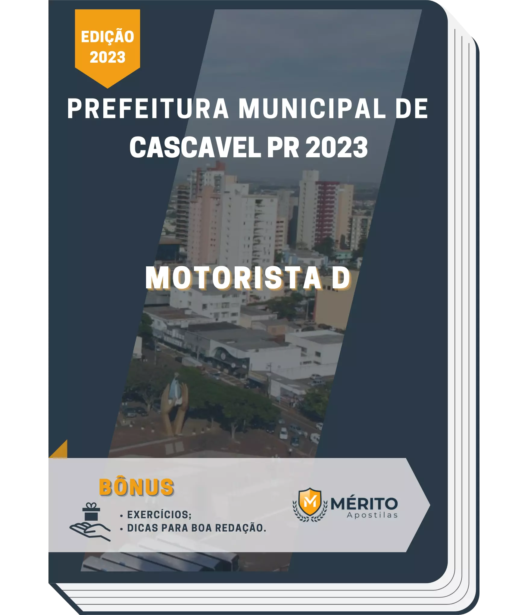 Apostila Motorista D Prefeitura de Cascavel PR 2023