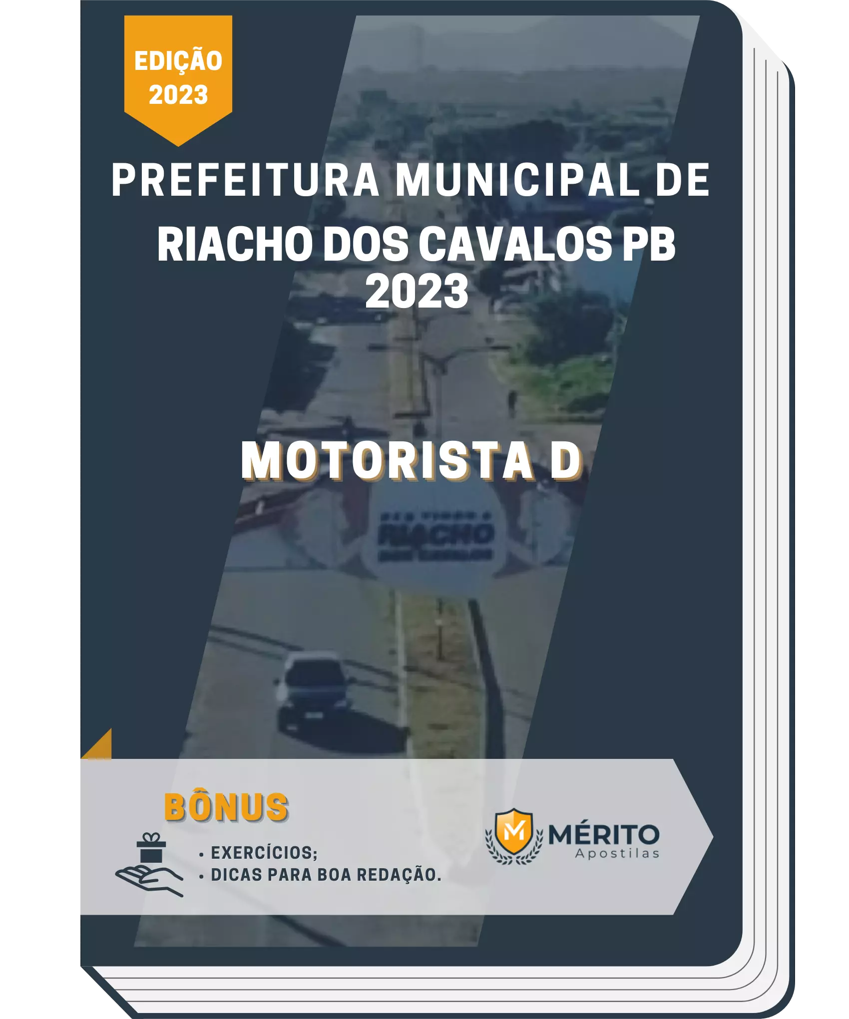 Apostila Motorista D Prefeitura de Riacho dos Cavalos PB 2023