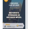 Apostila Motorista Operador de Britador Móvel Concurso CIOP SP 2023