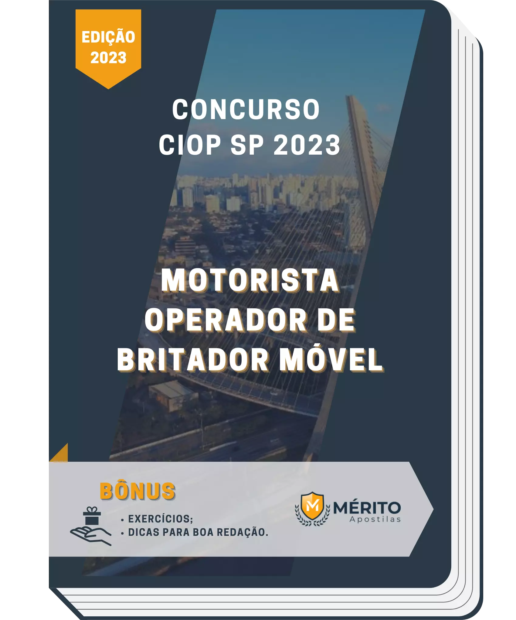 Apostila Motorista Operador de Britador Móvel Concurso CIOP SP 2023