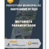 Apostila Motorista Paramentador Prefeitura de Santo André SP 2023