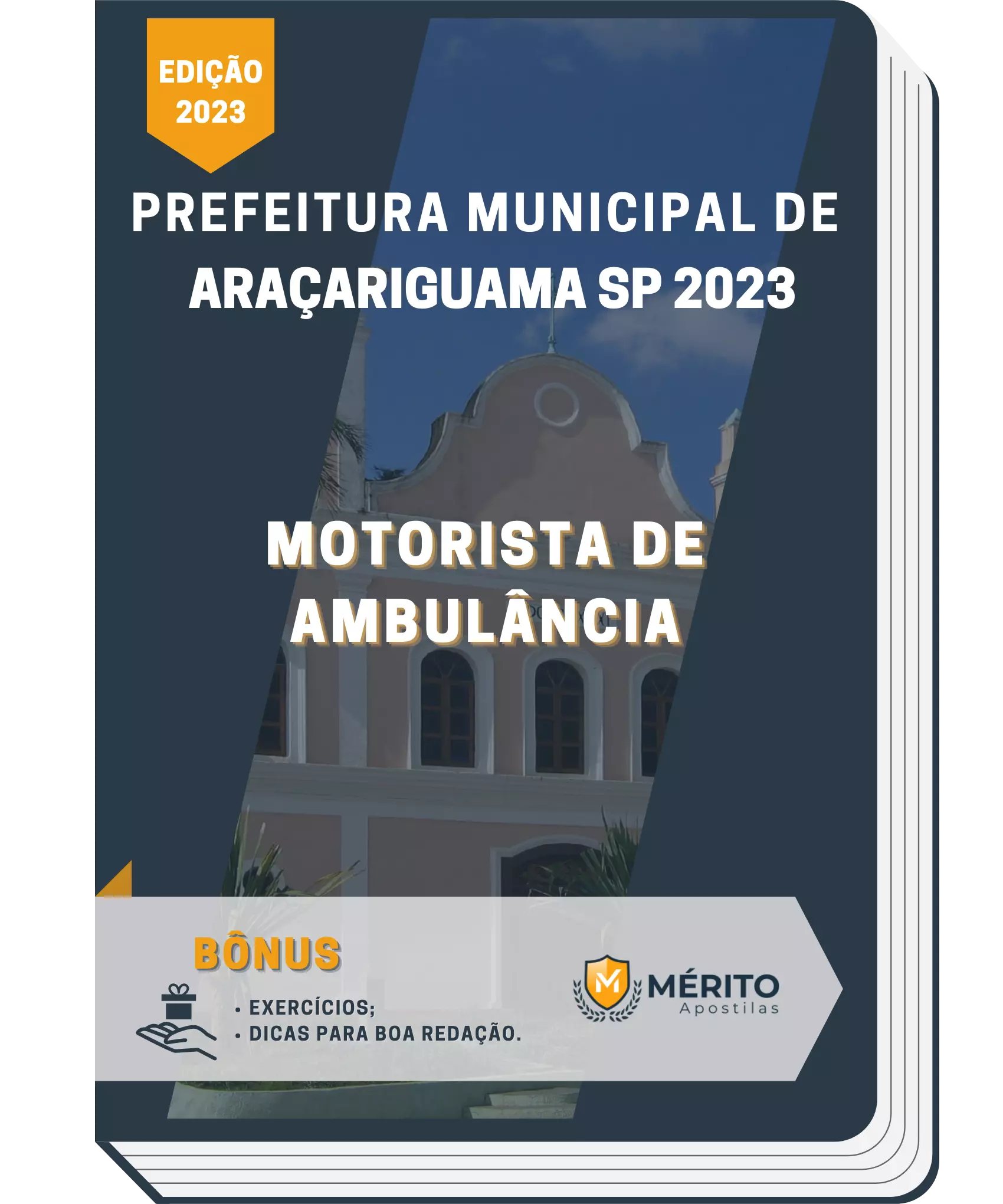 Apostila Motorista de Ambulância Prefeitura de Araçariguama SP 2023