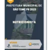 Apostila Nutricionista Prefeitura de São Tomé PR 2023