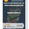 Apostila Nutricionista Prefeitura de Nova Canaã do Norte MT 2023