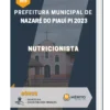 Apostila Nutricionista Prefeitura de Nazaré do Piauí PI 2023