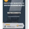 Apostila Nutricionista Prefeitura Doutor Severiano RN 2023
