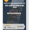 Apostila Nutricionista Prefeitura de São João do Oriente MG 2023