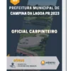 Apostila Oficial Carpinteiro Prefeitura de Campina da Lagoa PR 2023