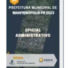 Apostila Oficial administrativo Prefeitura de Manfrinópolis PR 2023