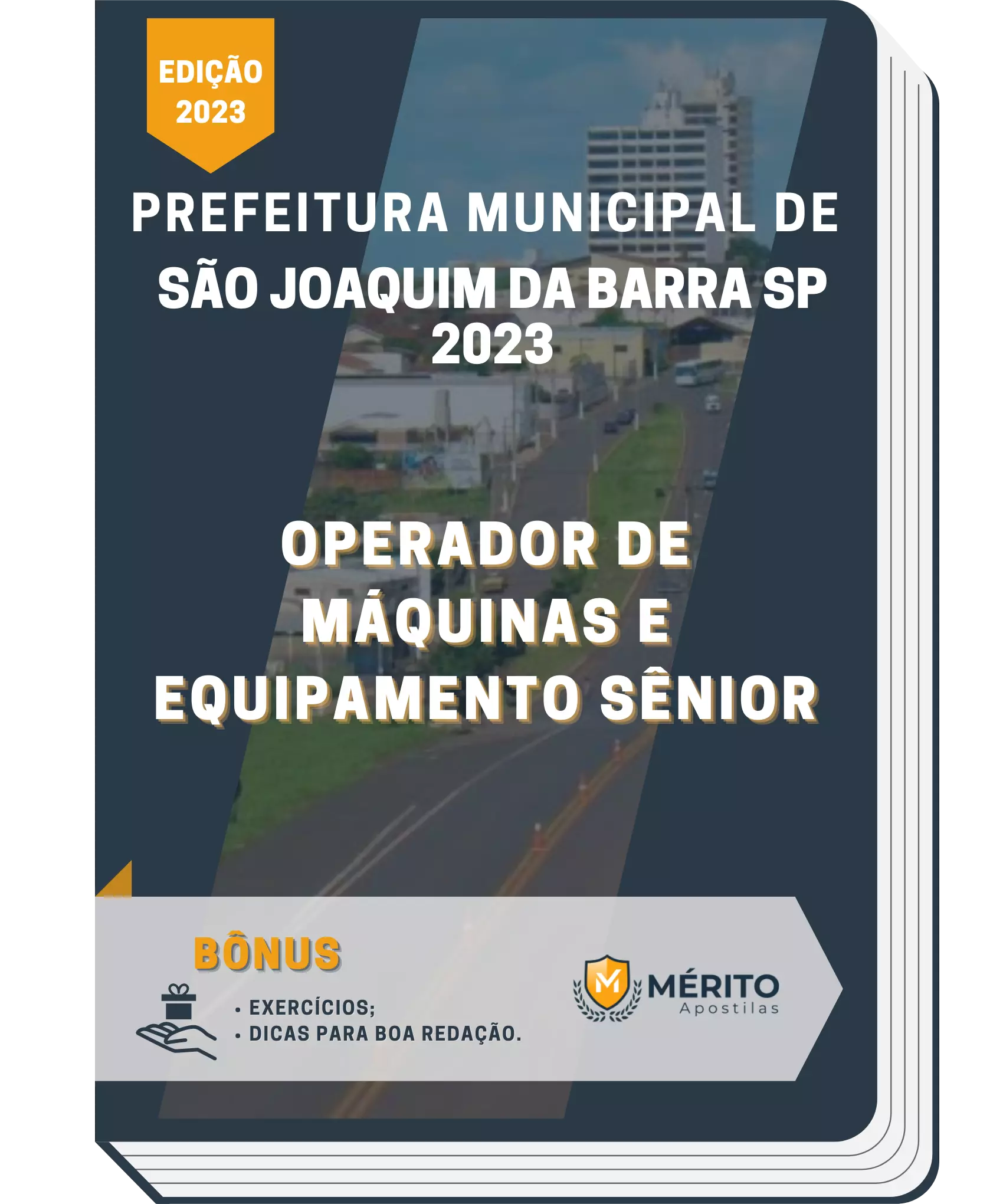 Apostila Operador De Máquinas E Equipamento Sênior Prefeitura de São Joaquim da Barra SP 2023