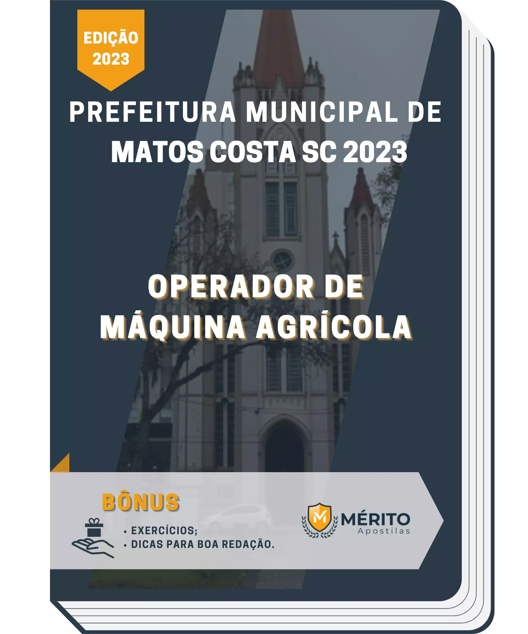 Apostila Operador de Máquina Agrícola Prefeitura de Matos Costa SC 2023