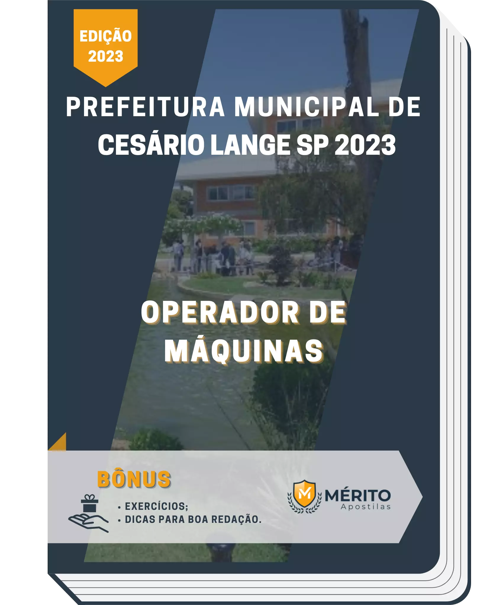 Apostila Operador de Máquinas Prefeitura de Cesário Lange SP 2023