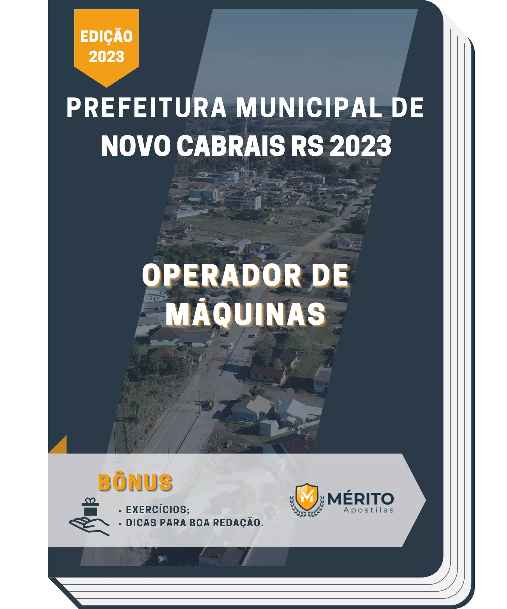 Apostila Operador de Máquinas Prefeitura de Novo Cabrais RS 2023