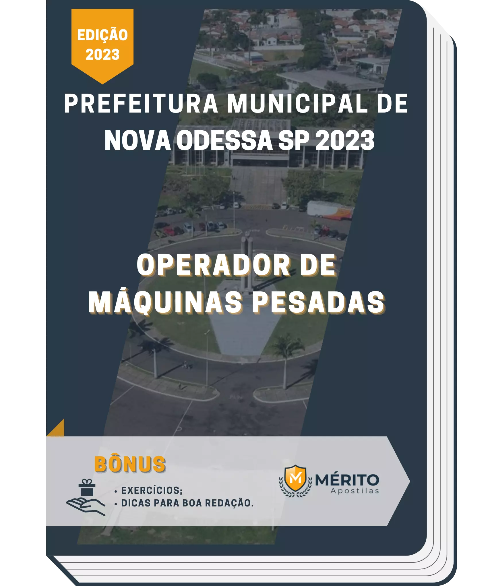 Apostila Operador de Máquinas Pesadas Prefeitura de Nova Odessa SP 2023