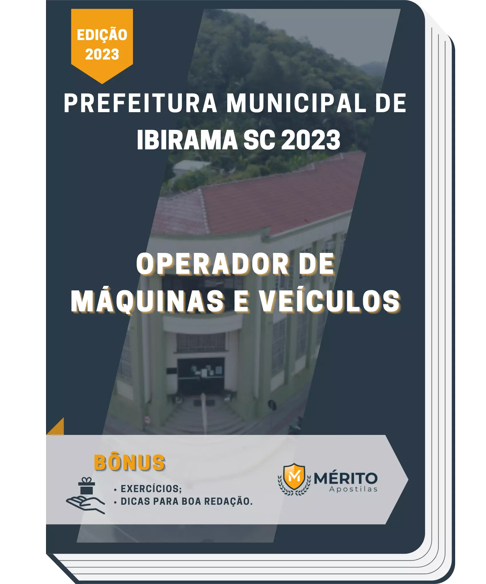 Apostila Operador de Máquinas e Veículos Prefeitura de Ibirama SC 2023
